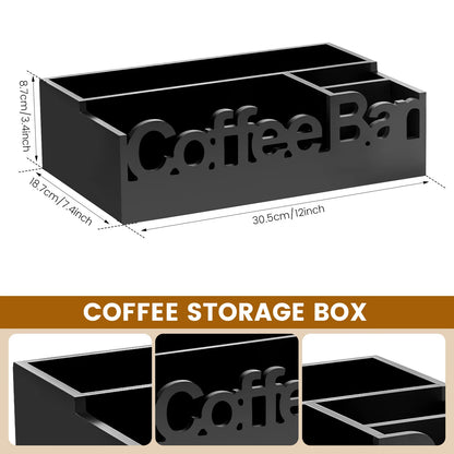 Caixas Organizadoras De Madeira Com 5 Compartimentos Para Organização E Design Moderno Para Cozinha