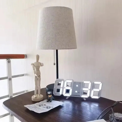 Relógio Digital LED para Quarto e Sala