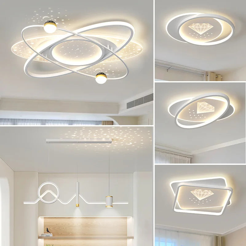 Luminária De Teto LED Para Sala Estar