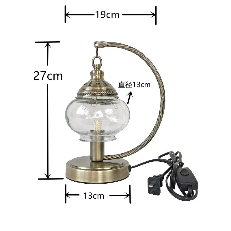 Luminária Para Quarto Casal LED Em Ferro