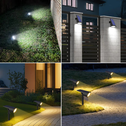 Lâmpada Exterior para Jardim LED Solar com Sensor