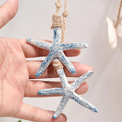 Pingente Decorativo Náutico Em Madeira Para Parede Mediterrâneo