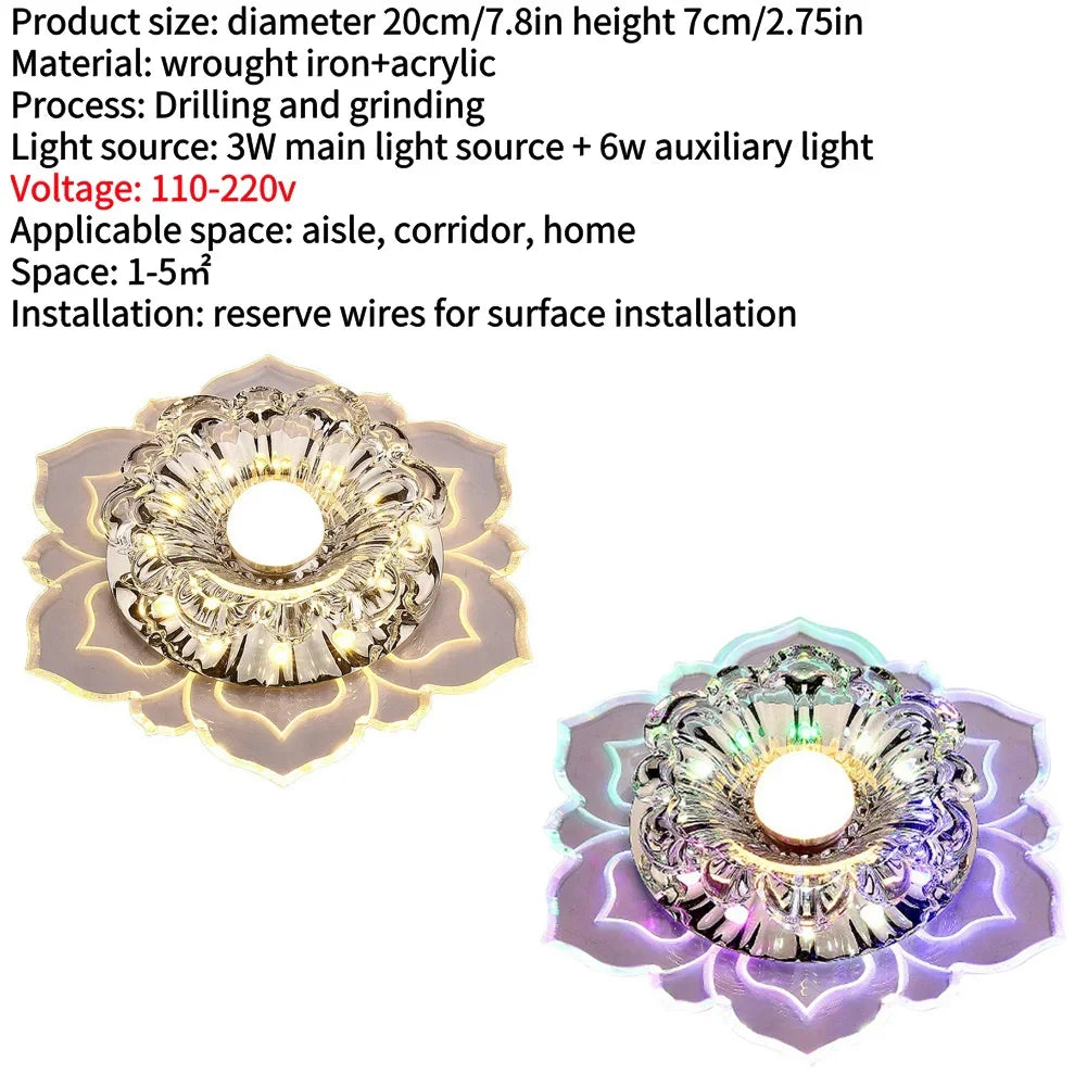 Luminária de Teto LED para Corredor Fácil Instalação