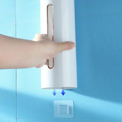 Dispensador Automático Fixado na Parede para Copos de Papel Descartáveis em Plástico