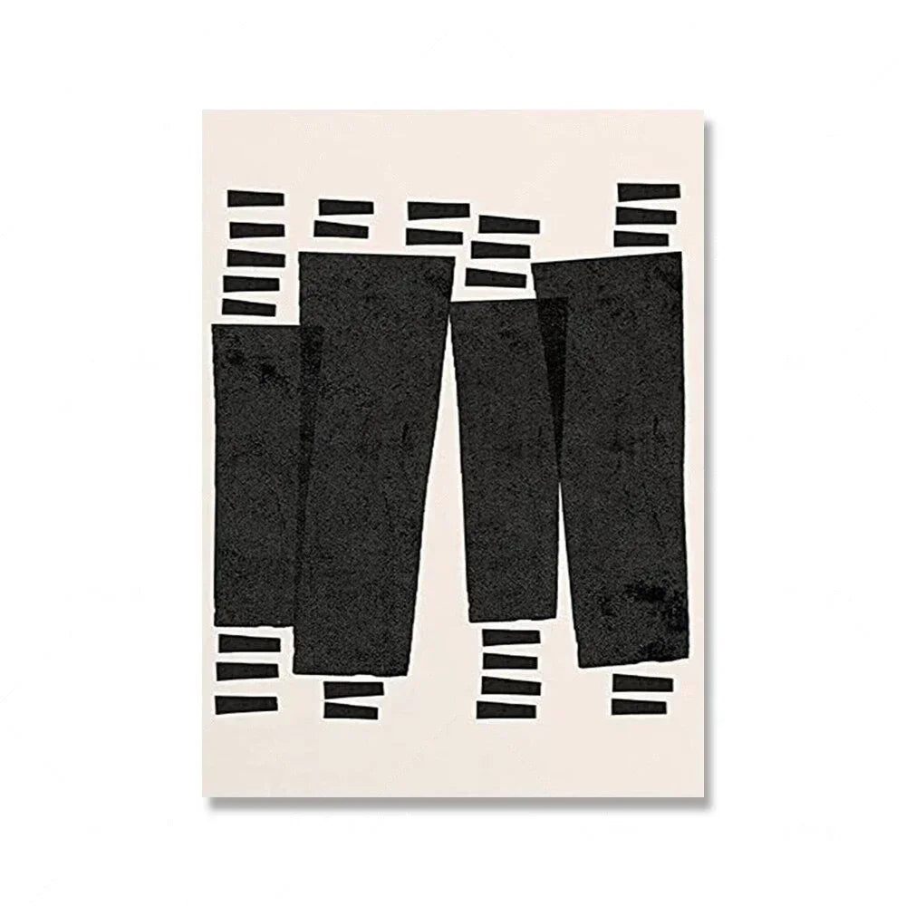 Arte Abstrata Contemporânea em Tela para Sala HD