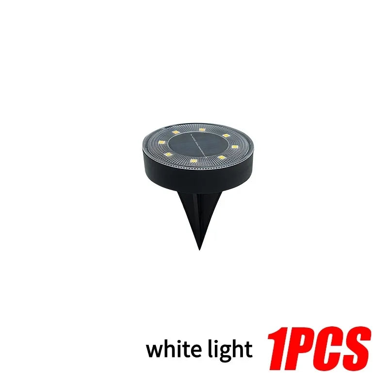 Iluminação Solar LED Caminho Externo Jardim IP68