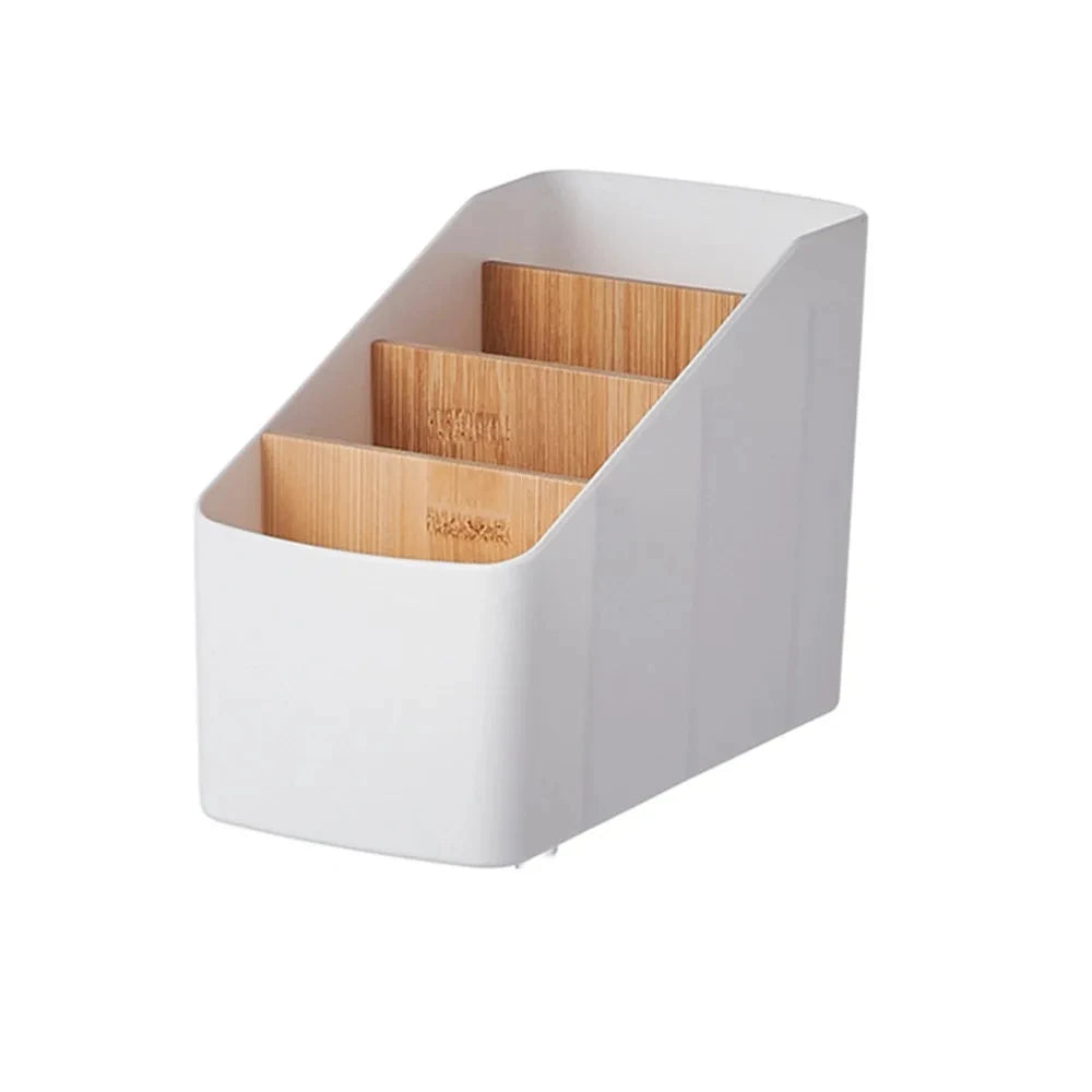 Organizador De Controle Remoto Com Suporte Multiuso Em Plástico Design Moderno Ecológico Que Economiza Espaço