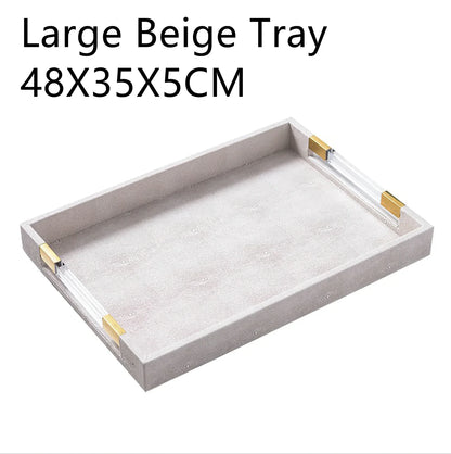 Bandeja Organizadora Retangular Para Cozinha Em Metal