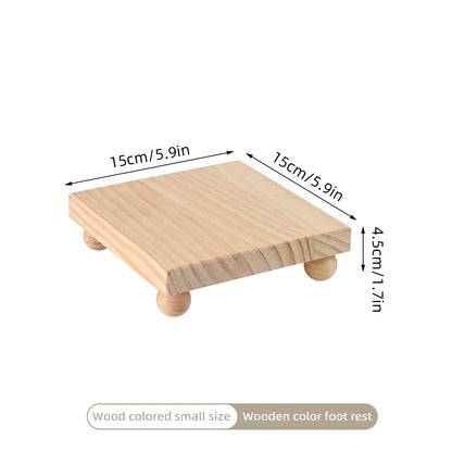 Bandeja Organizadora Multifuncional de Madeira Maciça para Joias