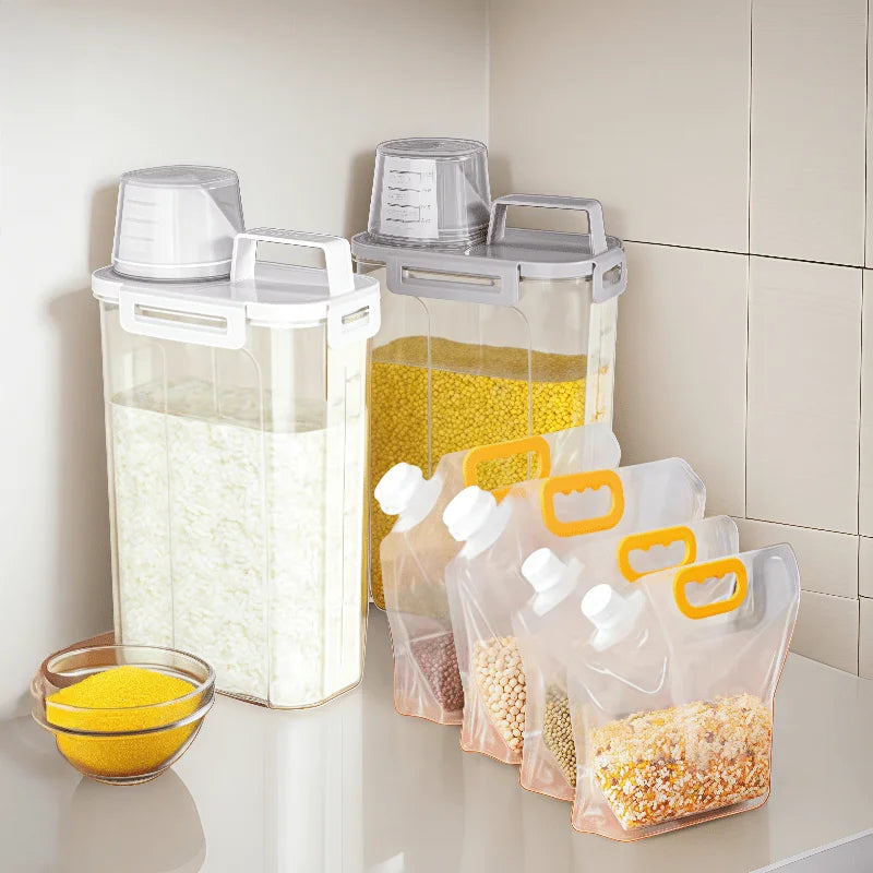 Recipiente Hermético para Armazenamento de Grãos Multiuso