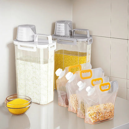 Recipiente Hermético para Armazenamento de Grãos Multiuso