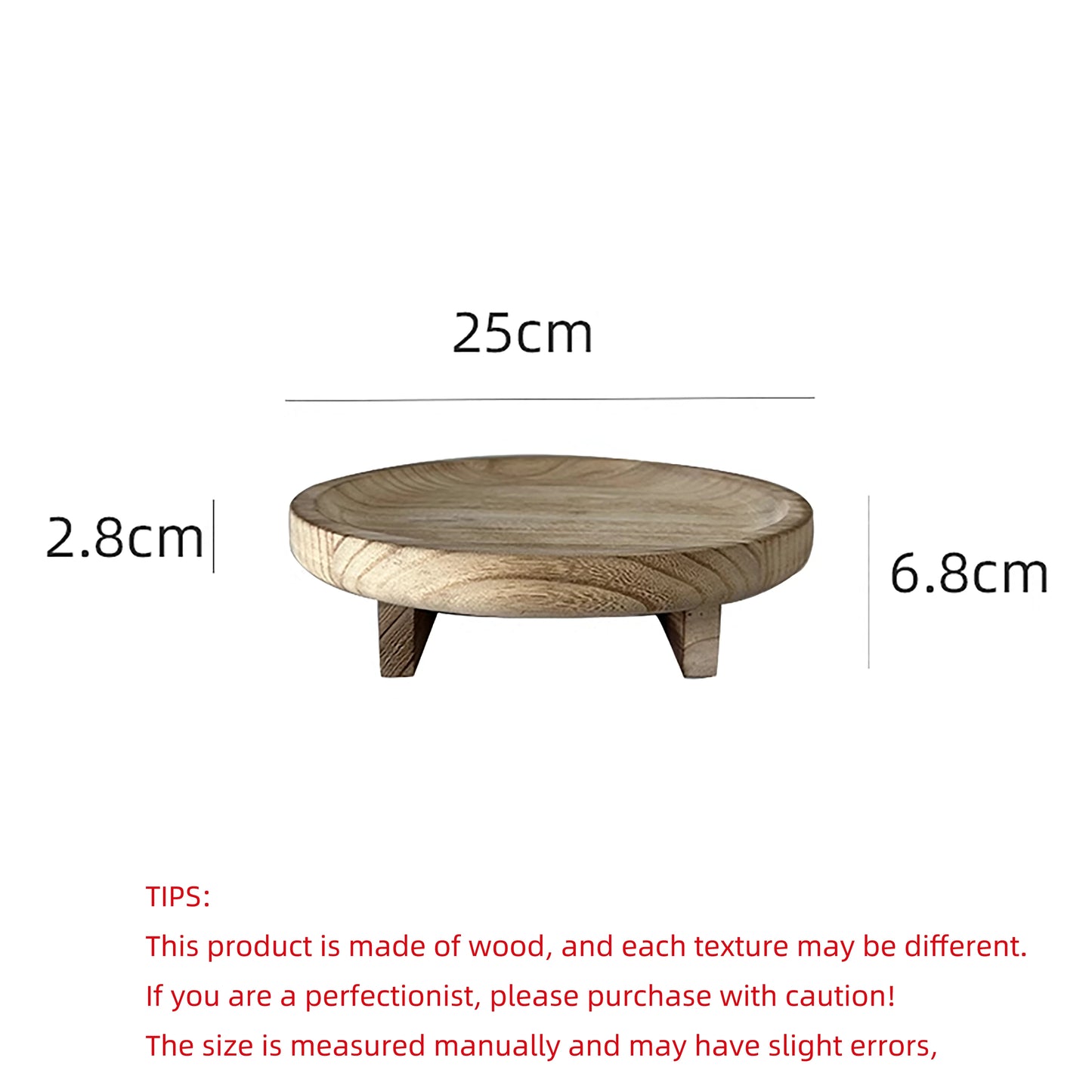 Bandeja De Jantar Em Madeira Artesanal Decorativa Medieval