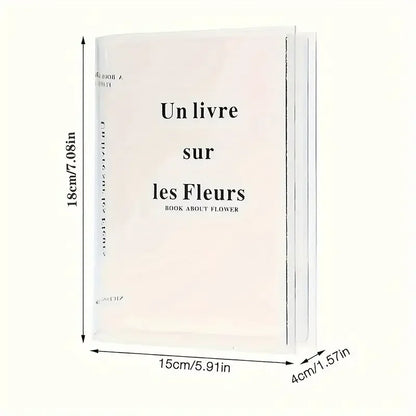 Vaso Decorativo Acrílico Translúcido Para Estante De Livros