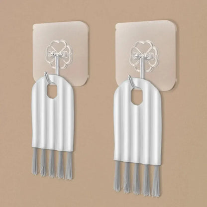 Escova Flexível Multifuncional para Limpeza de Computadores e Teclados Domésticos