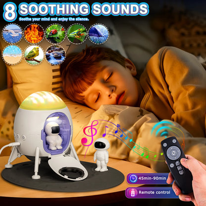 Projetor De Luz Noturna Para Quarto Cor Ajustável