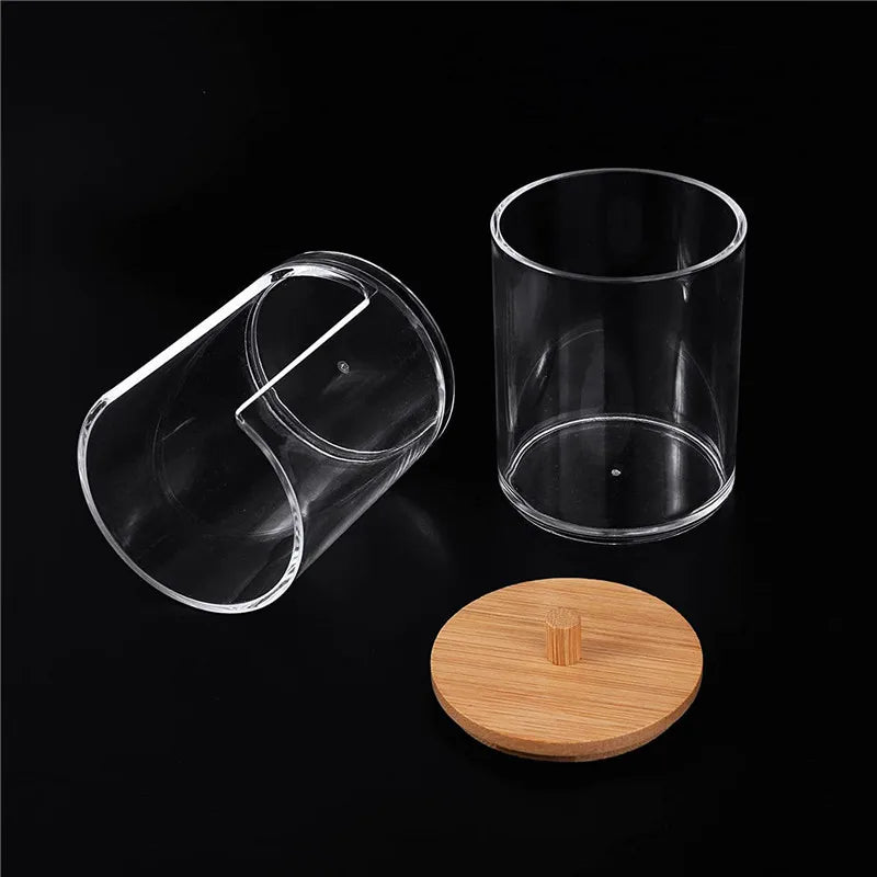 Conjunto Organizador Banheiro Inovacazza Tampas Transparentes
