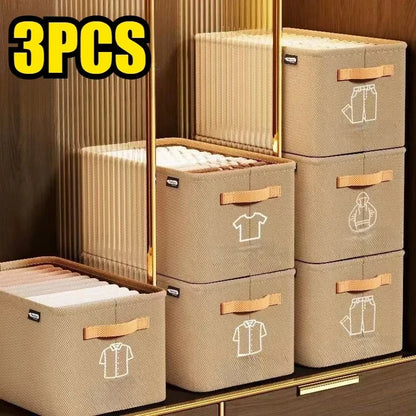 Organizador De Guarda Roupa Em TNT Com Design Modular E Armazenamento Fácil Para Meias Sutiãs Calças