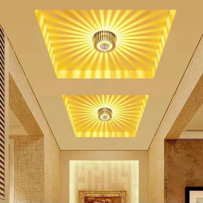 Luz De Teto LED Colorida 3W Sala Decorativa