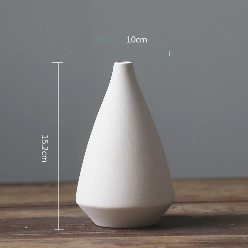 Vaso Cerâmico De Mesa Para Sala Decorativo Premium