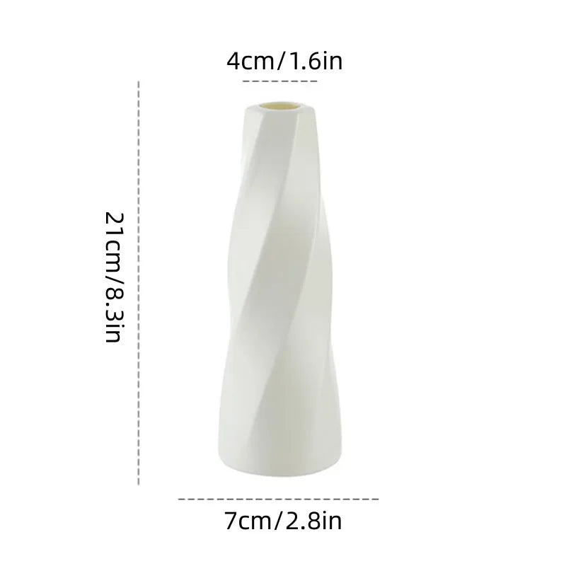 Vaso Decorativo Minimalista Para Sala De Estar Luxo