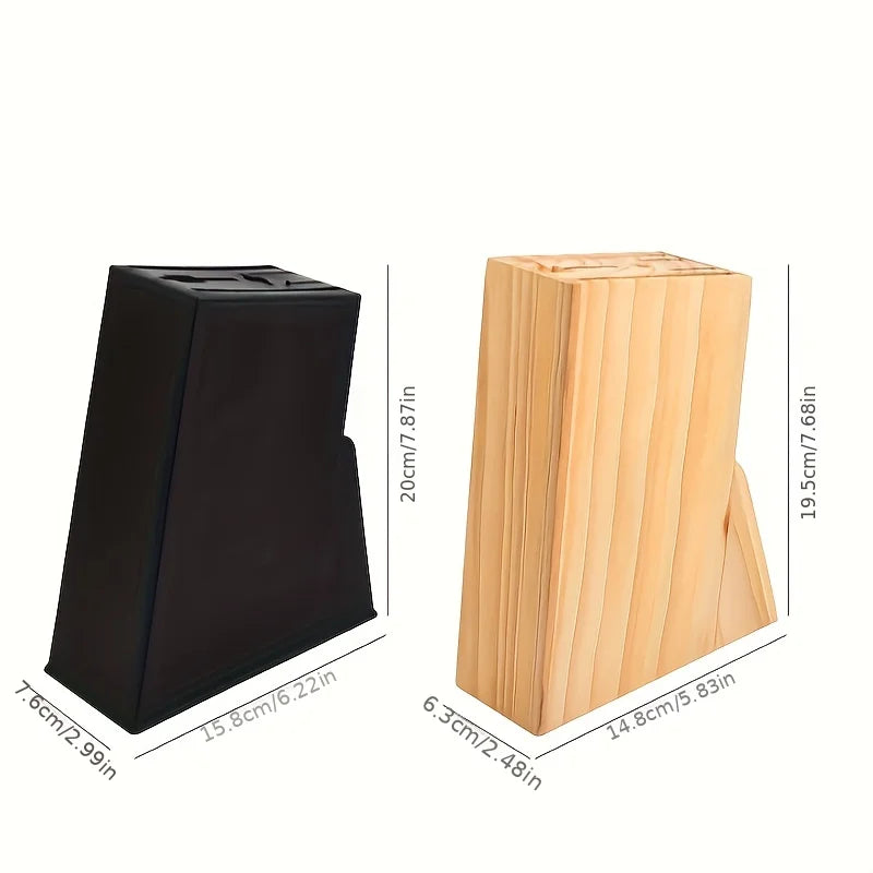 Suporte Faca Multisoquete ParaCozinha EmMadeiraNobre ArmazenamentoPratico OrganizadorVersatil ResidencialEConfiavel