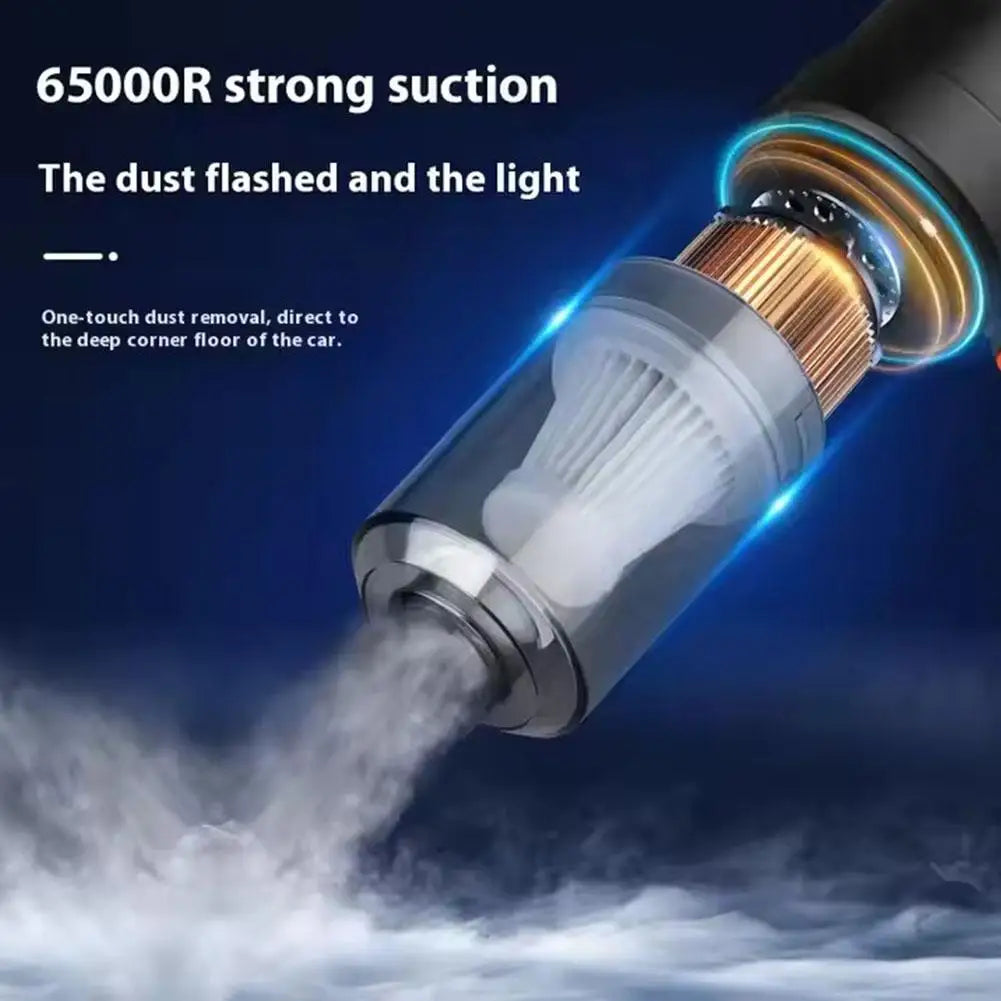 Aspirador De Carro Portátil Sem Fio Compacto