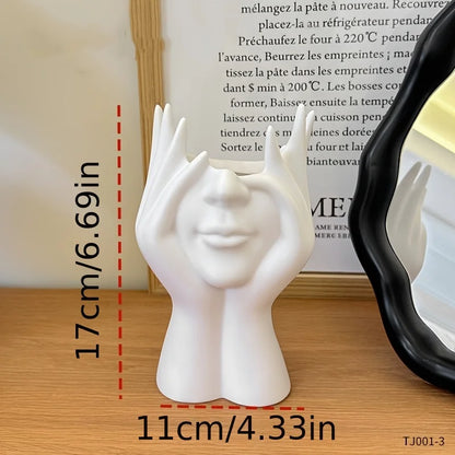 Organizador de Maquiagem Leve e Portátil para Mesa e Banheiro com Espaço para Pincéis