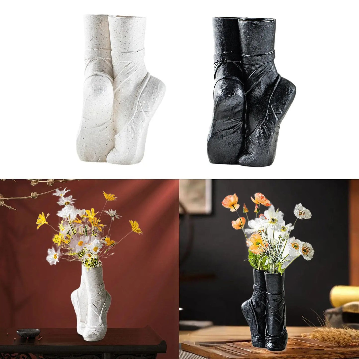 Vaso Decorativo, Porcelanizada Minimalista Multifuncional para Escritório Moderno