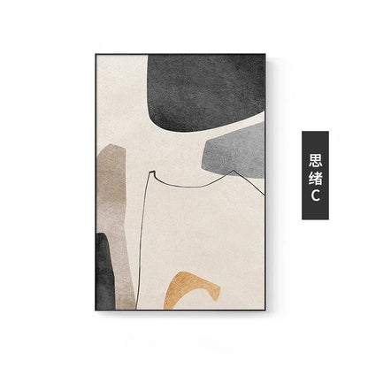 Pintura Abstrata Colorida Em Tela Para Sala Estar