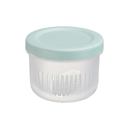 Armazenamento Inteligente De Alimentos Para Geladeira Com Dreno