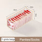 Organizador De Armário Para Meias E Roupas Íntimas Com 7 Compartimentos Dobrável Em Oxford