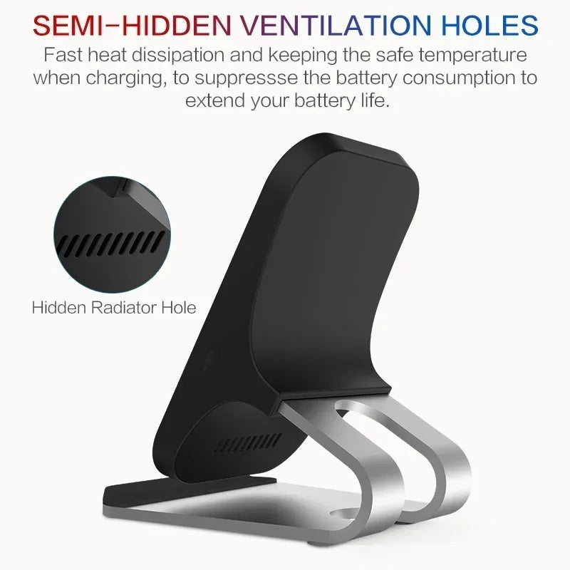 Carregador Sem Fio Para Qi Com Bobinas Duplas