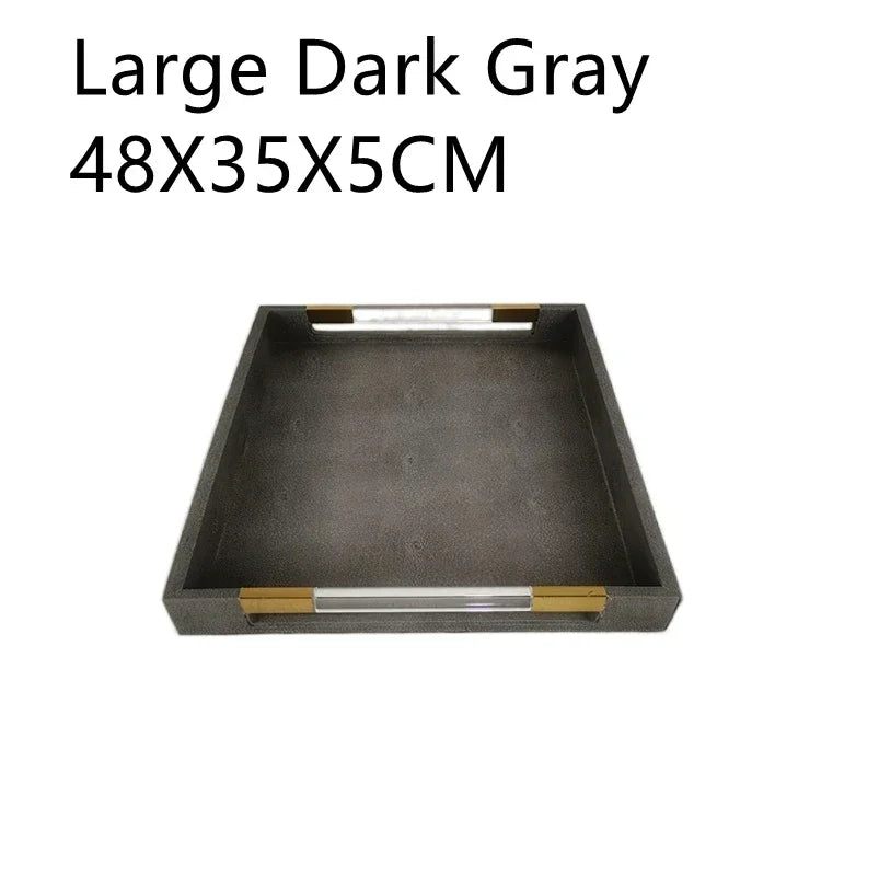 Bandeja Organizadora Retangular Para Cozinha Em Metal