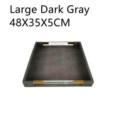 Bandeja Organizadora Retangular Para Cozinha Em Metal