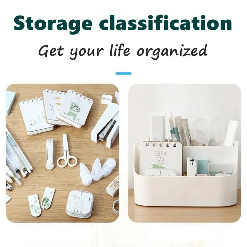 Organizador De Mesa Multifuncional Com Compartimentos Para Penteadeiras e Acessorios de Maquiagem