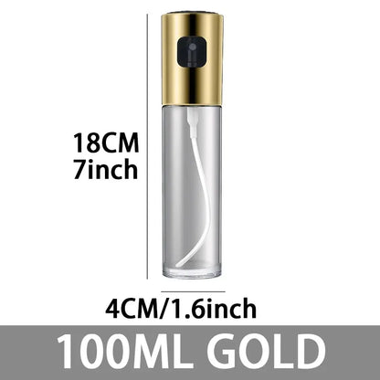 Pulverizador De Óleo Para Cozinhar Em Vidro Refilável