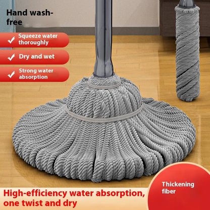 Esfregão Doméstico Com Torção Automática Para Casa