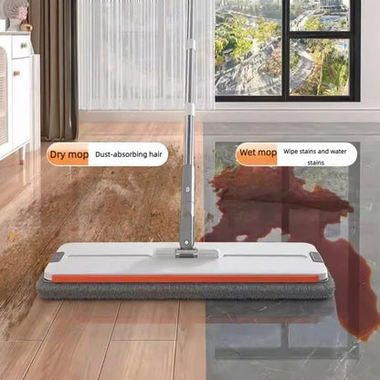 Esfregão Multifuncional RotativoInteligente 360 Graus Balde Microfibra Ultraabsorvente