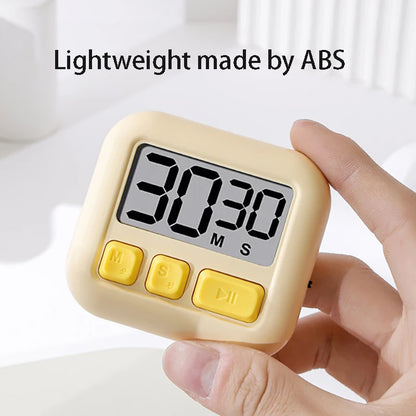 Temporizador Cozinha Profissional Bancada Ultracompleto Magnético Cronômetro Digital