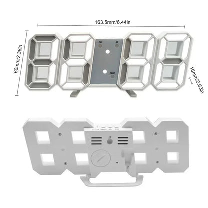 Relógio Digital LED para Quarto e Sala