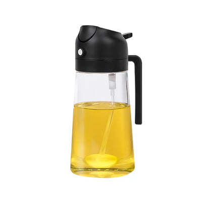 Pulverizador Óleo 2 Em 1 500ml Para Cozinha