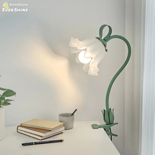 Luminária De Mesa Para Quarto Braço Ajustável LED