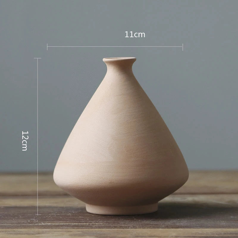 Vaso Cerâmico De Mesa Para Sala Decorativo Premium
