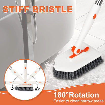 Escova Higienizadora Multifuncional Intercambiáveis Versátil Para Banheiro Cozinha