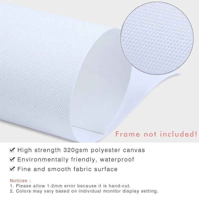 Pintura Em Tela Para Quarto Com Folhas Abstratas