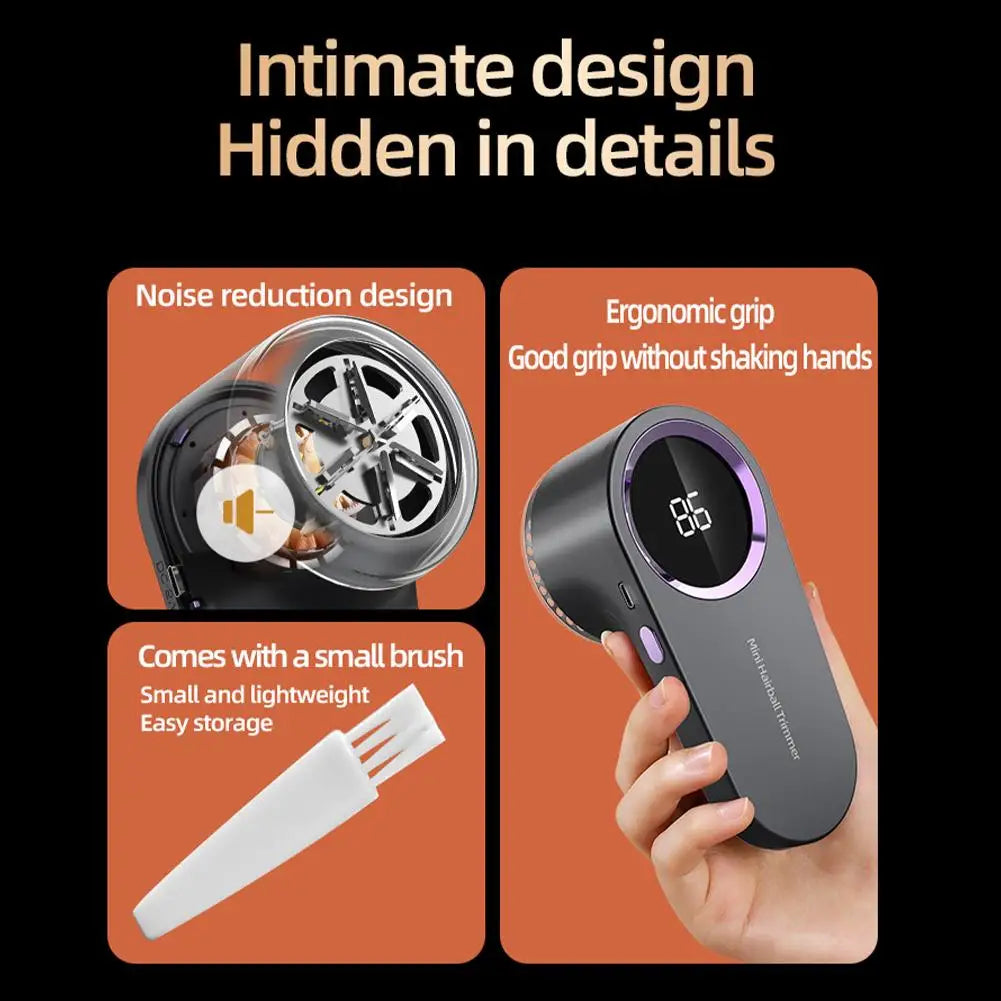 Removedor De Fiapos USB Multiuso Para Tecidos Delicados