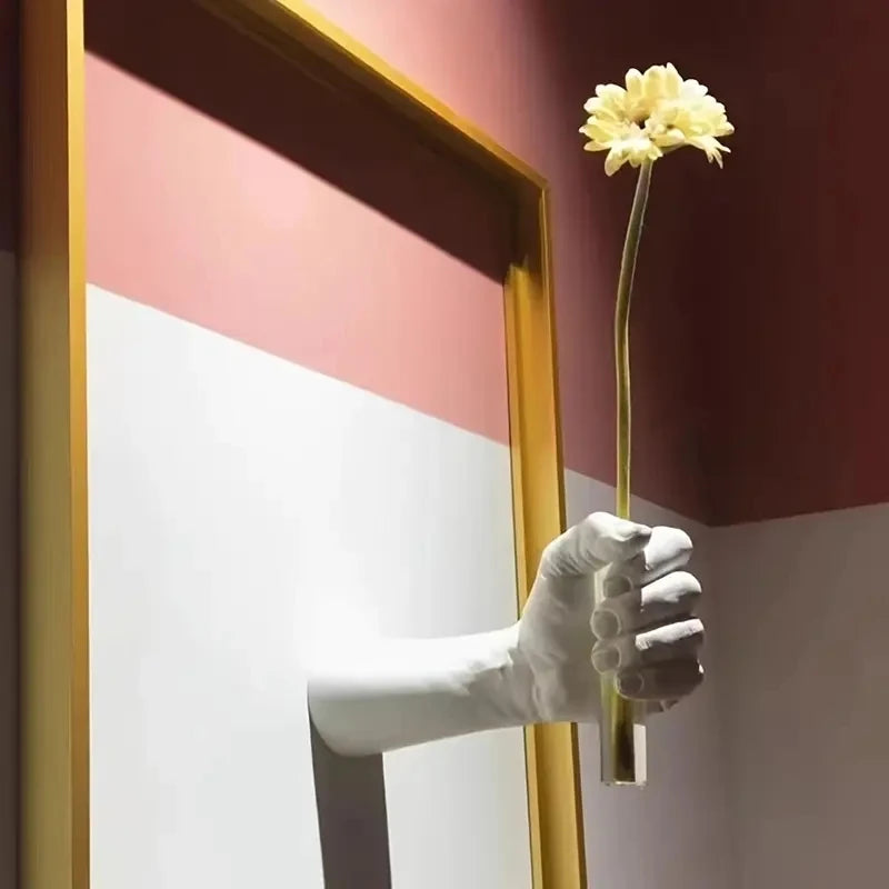 Vaso Montado na Parede para Quarto em Resina