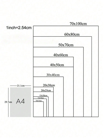 Pintura Abstrata Em Tela Para Sala Moderna Premium