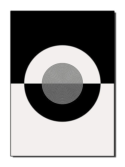 Quadro Abstrato para Sala em Tela Geométrica