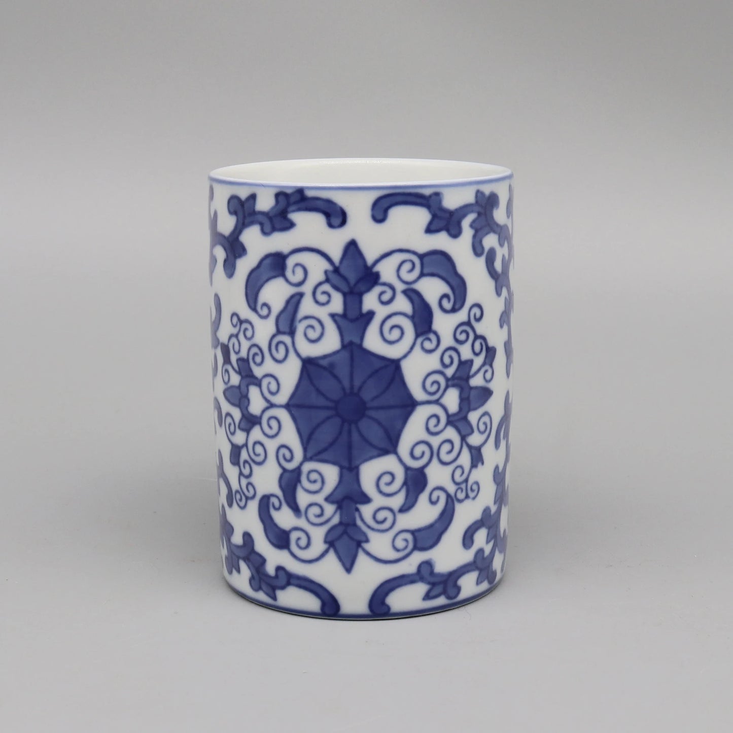 Dispensador De Sabonete Líquido Cerâmico Azul Banheiro Premium